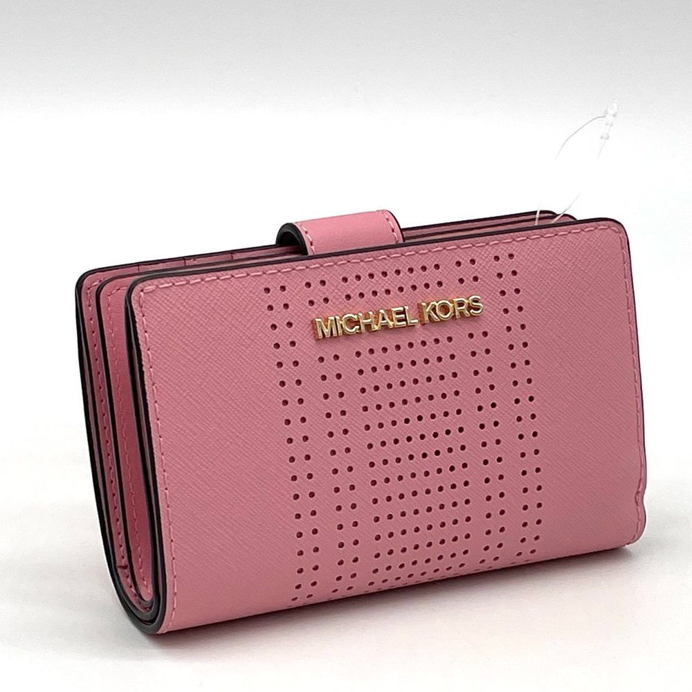 Michael Kors Medium Bifold Zip Corner Wallet